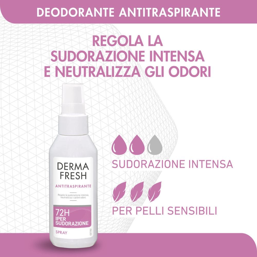 DERMAFRESH 72H IPERSUDUDORAZIONE SPRAY 100 ML