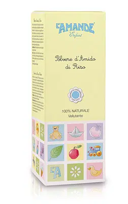 L'AMANDE ENFANT POLVERE D'AMIDO DI RISO 150 G L'AMANDE ENFANT POLVERE D'AMIDO DI RISO 150 G