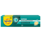 Supradyn Difese, Integratore per il Sistema Immunitario, con Vitamina C, Vitamina D e Zinco, 15 compresse effervescenti
