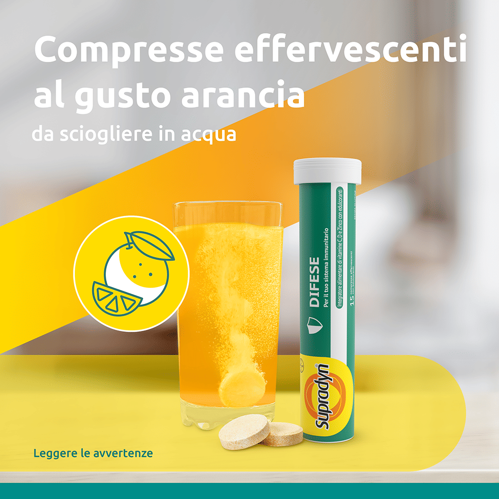 SUPRADYN DIFESE 15 COMPRESSE EFFERVESCENTI