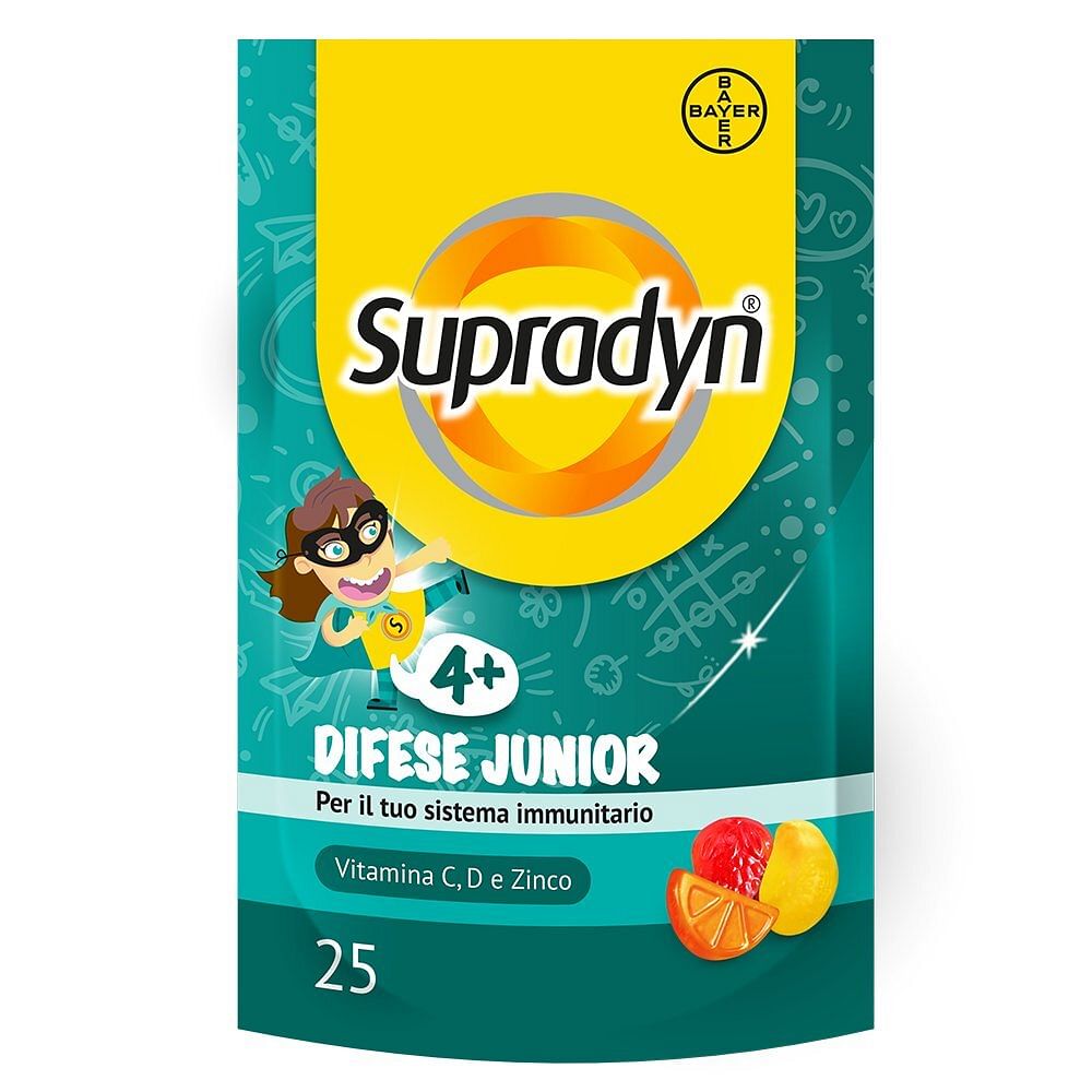 Supradyn Difese Junior 25 Caramelle