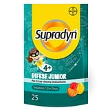 Supradyn Difese Junior, Integratore per Difese Immunitarie Bambini, con Vitamina C, Vitamina D e Zinco, 25 caramelle gommose