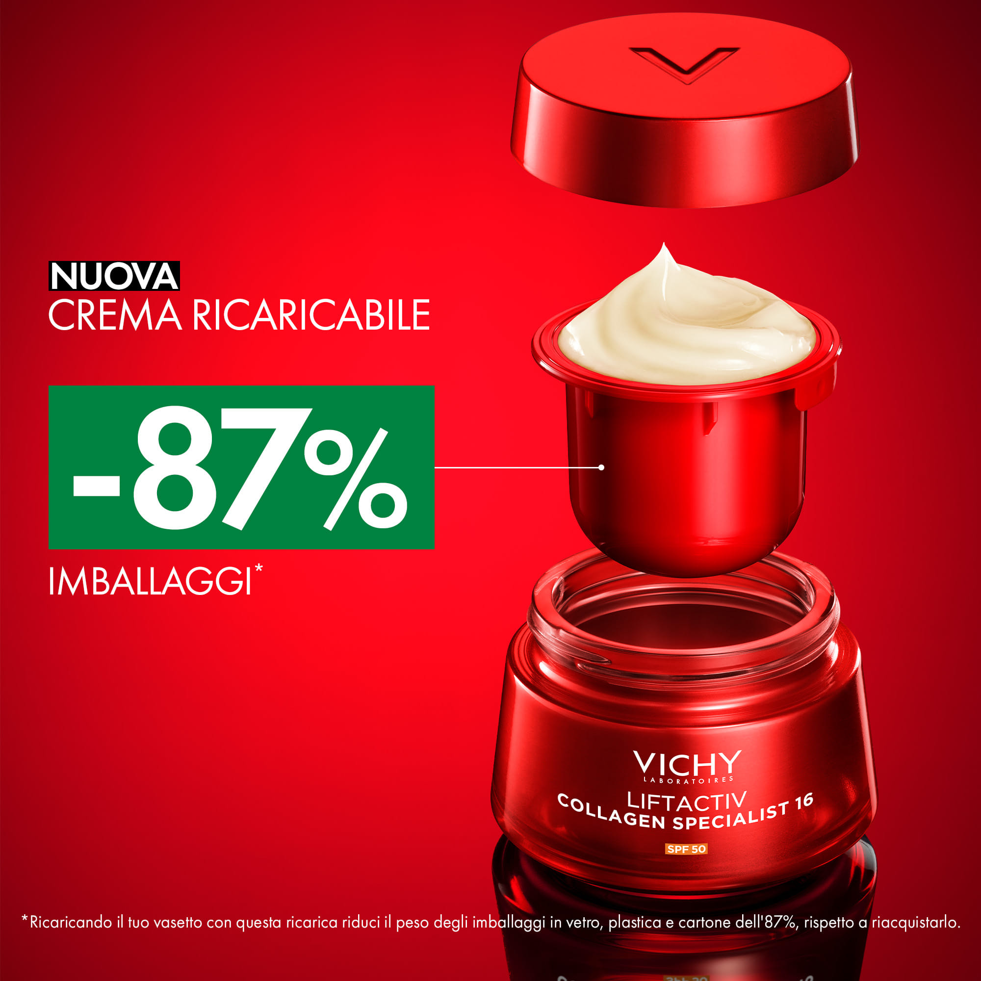 LIFTACTIV COLLAGEN SPECIALIST 16 CREAM RICARICA SPF50 50 ML