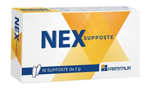 Nex Supposte 10 Pezzi Da 2 G