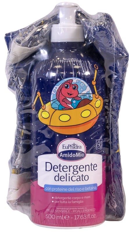 EUPHIDRA AMIDOMIO ABBINATA DETERGENTE DELICATO 500 ML + METRO CAMERETTA BAMBINI