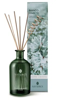 NATURE'S DIFFUSORE BIANCO D'ABETE 200 ML EDIZIONE LIMITATA NATURE'S DIFFUSORE BIANCO D'ABETE 200 ML EDIZIONE LIMITATA