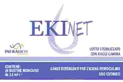 EKINET GARZE OCULARI 20 PEZZI