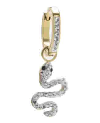 ORECCHINO HOOP SEERPENTE STEEL