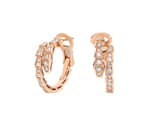 ORECCHINO HOOP SERPENTE GOLD