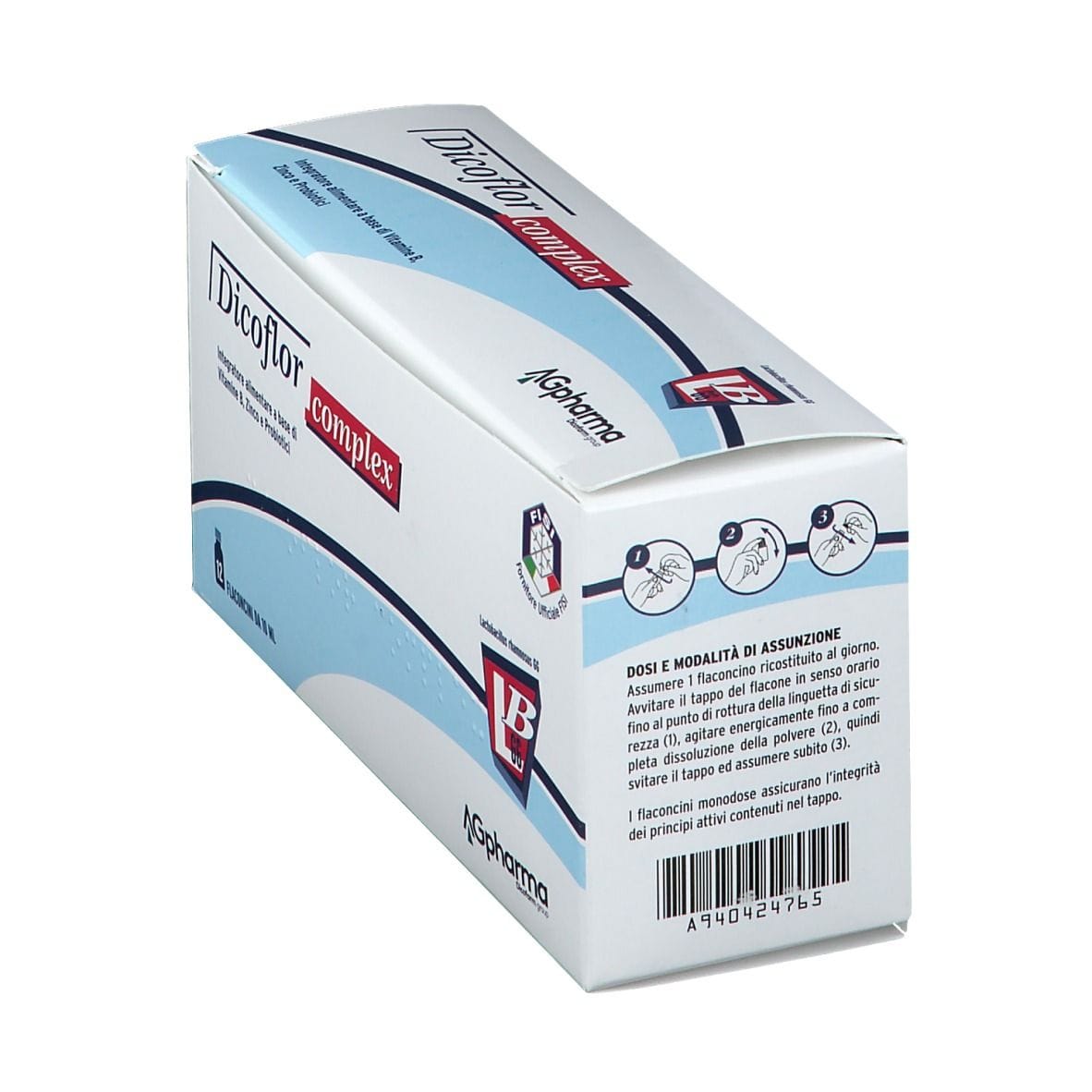 DICOFLOR COMPLEX 12 FLACONCINI DA 10 ML