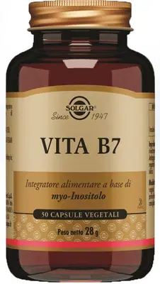 VITA B7 50 CAPSULE VEGETALI VITA B7 50 CAPSULE VEGETALI