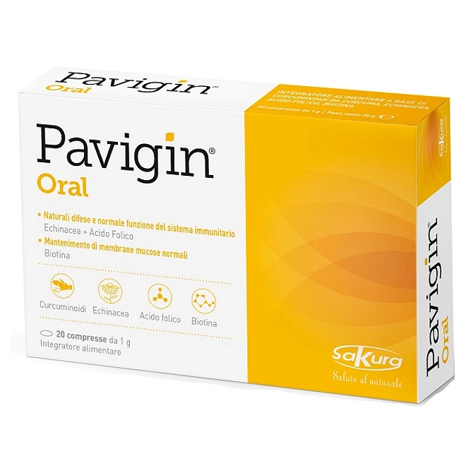 Pavigin Oral 20 Compresse