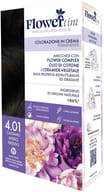 FLOWERTINT COLORAZIONE IN CREMA PERMANENTE 4,01 CASTANO MEDIO FREDDO