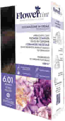 FLOWERTINT COLORAZIONE IN CREMA PERMANENTE 6,01 BIONDO SCURO FREDDO