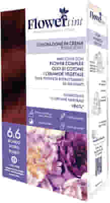 FLOWERTINT COLORAZIONE IN CREMA PERMANENTE 6,6 BIONDO SCURO ROSSO