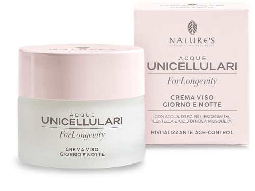 NATURE'S ACQUE UNICELLULARI FORLONGEVITY CREMA VISO GIORNO NOTTE 50 ML