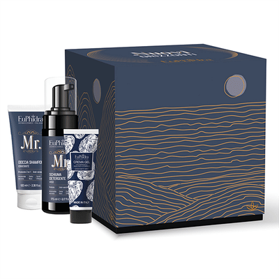 EUPHIDRA NUOVI ORIZZONTI MR DOCCIA SHAMPOO IDRATANTE 100 ML + MR SCHIUMA DETERGENTE VISO 175 ML + CREMA GEL 30 ML