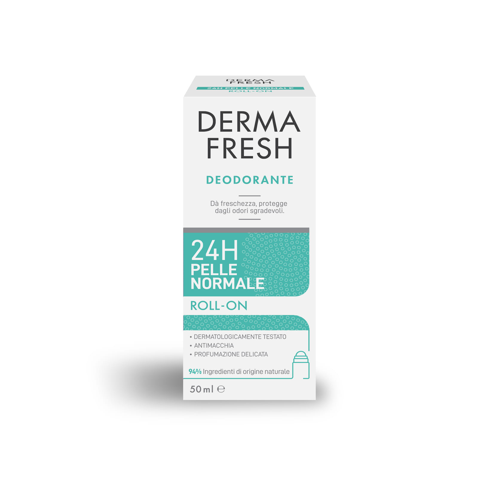 Dermafresh 24 H Pelle Normale Roll On 50 Ml