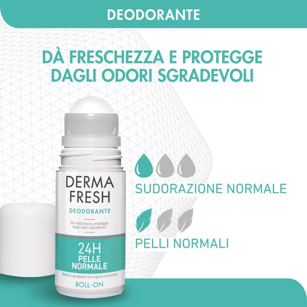 DERMAFRESH 24H PELLE NORMALE ROLL ON 50 ML