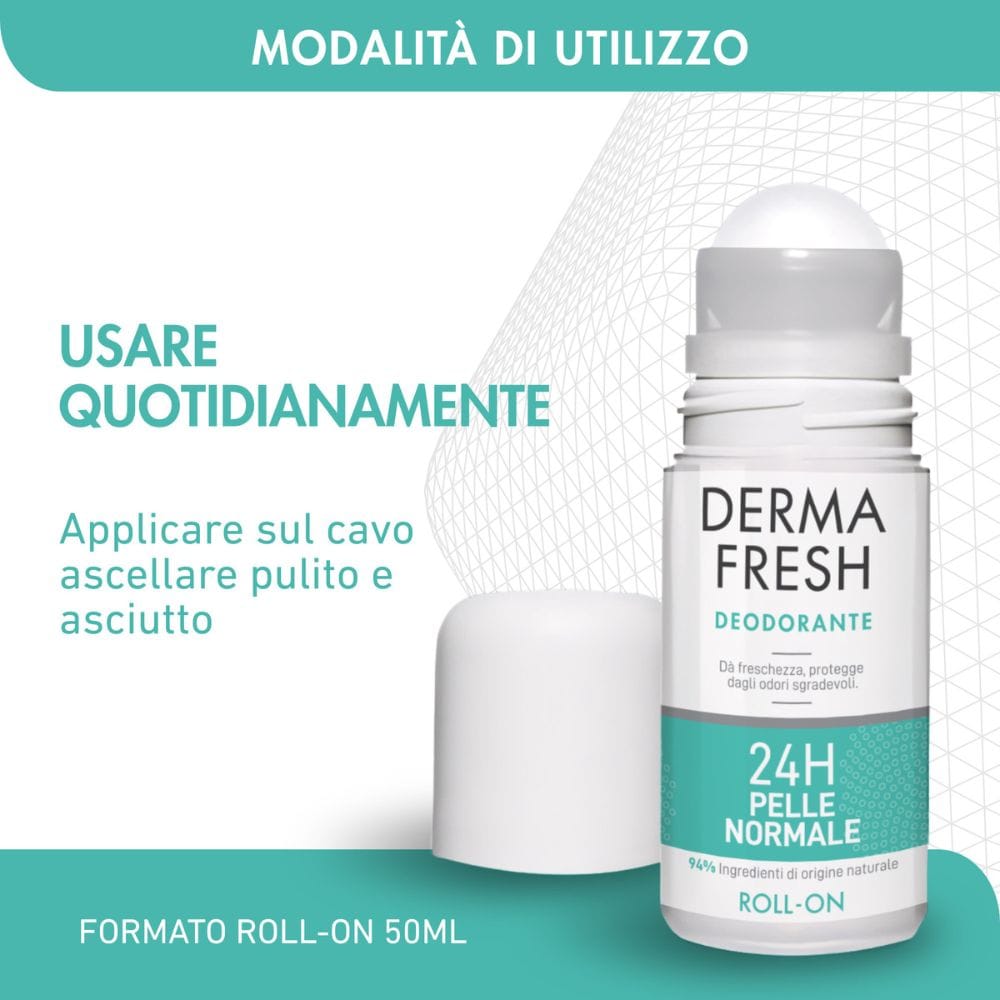 DERMAFRESH 24H PELLE NORMALE ROLL ON 50 ML