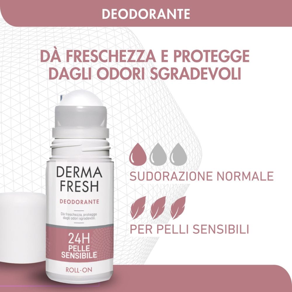 DERMAFRESH 24H PELLE SENSIBILE ROLL ON 50 ML