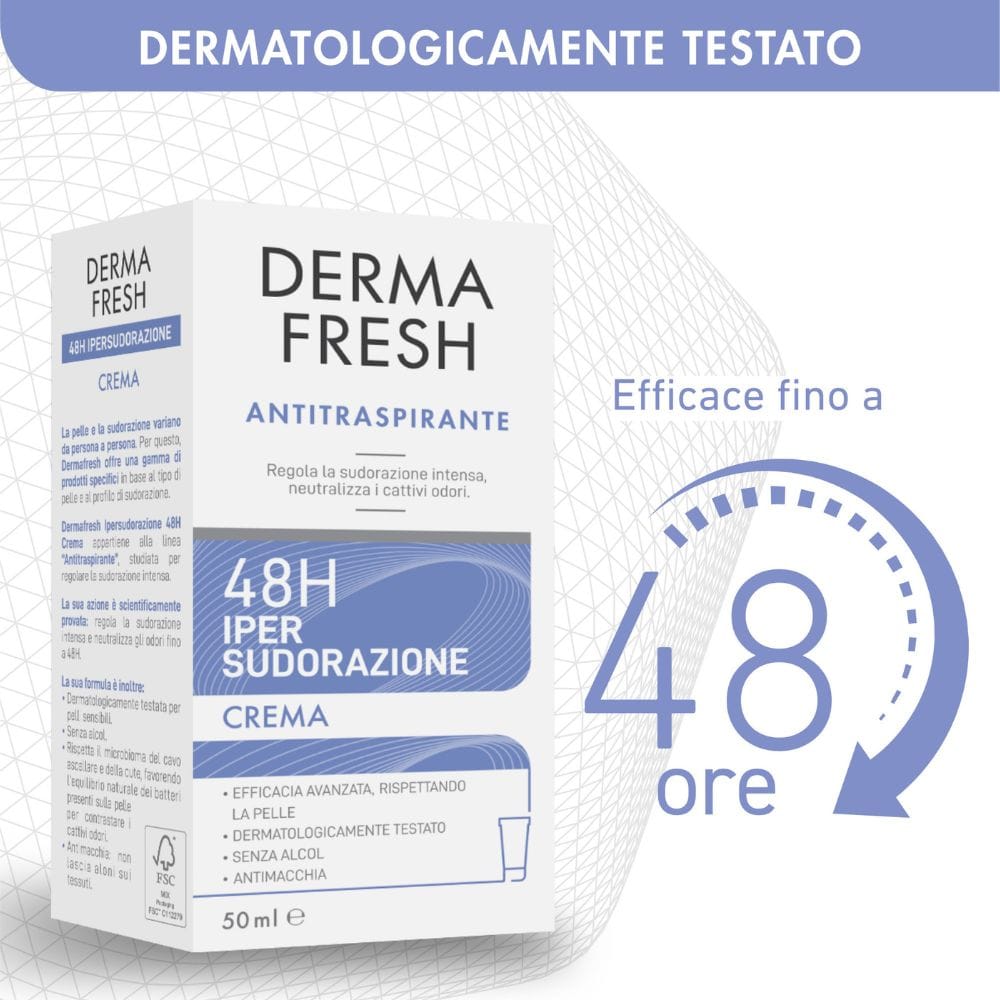 DERMAFRESH 48H IPERSUDORAZIONECREMA 50 ML