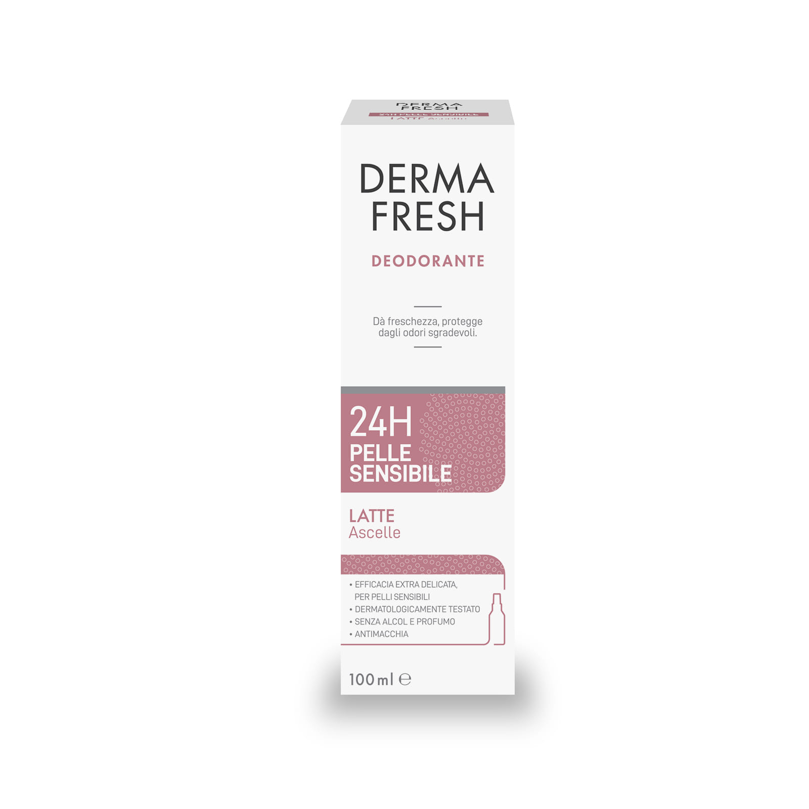 DERMAFRESH 24H PELLE SENSIBILE LATTE 100 ML