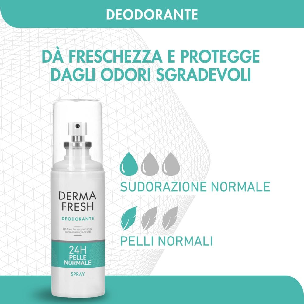 DERMAFRESH 24H PELLE NORMALE SPRAY 100 ML