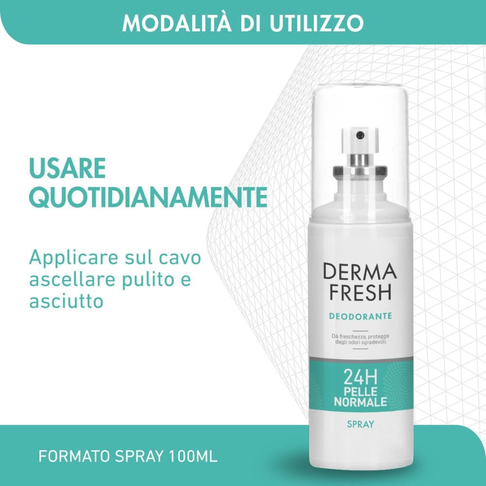 DERMAFRESH 24H PELLE NORMALE SPRAY 100 ML