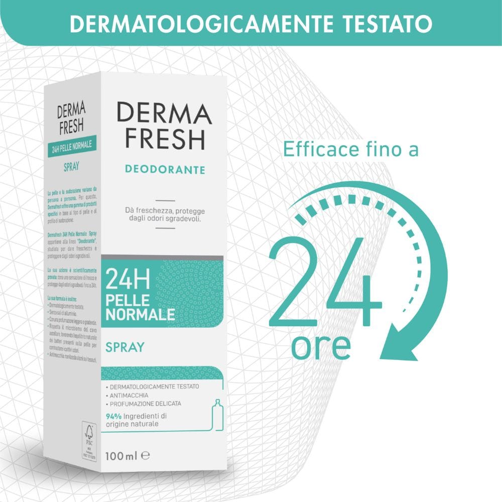 DERMAFRESH 24H PELLE NORMALE SPRAY 100 ML