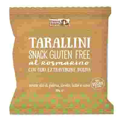 PUGLIA SAPORI TARALLINI ROSMARINO OLIO EXTRAVERGINE DI OLIVA 30 G