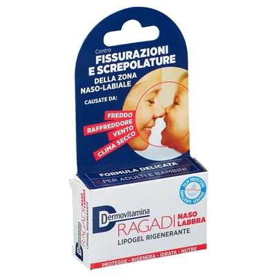DERMOVITAMINA RAGADI NASO E LABBRA LIPOGEL RIGENERANTE 8 ML DERMOVITAMINA RAGADI NASO E LABBRA LIPOGEL RIGENERANTE 8 ML