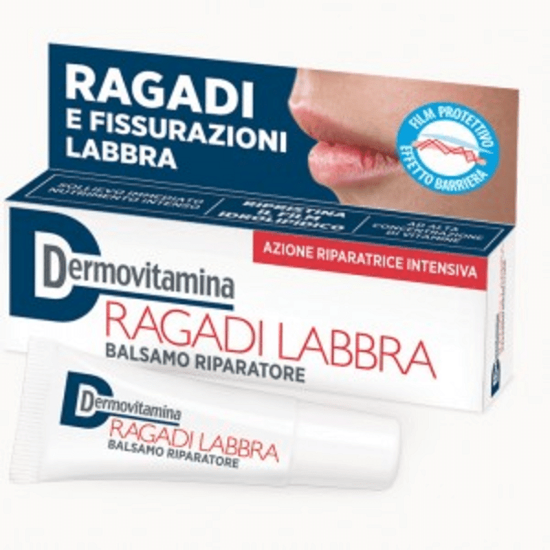 Dermovitamina Ragadi Labbra Balsamo Rigenerante 8 Ml