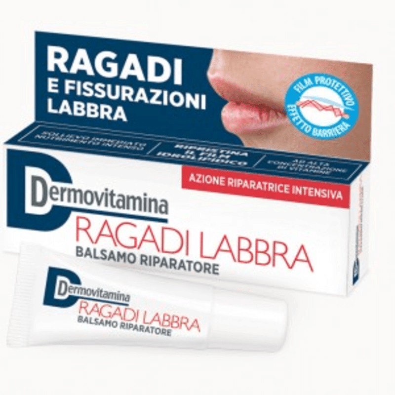Dermovitamina Ragadi Labbra Balsamo Rigenerante 8 Ml