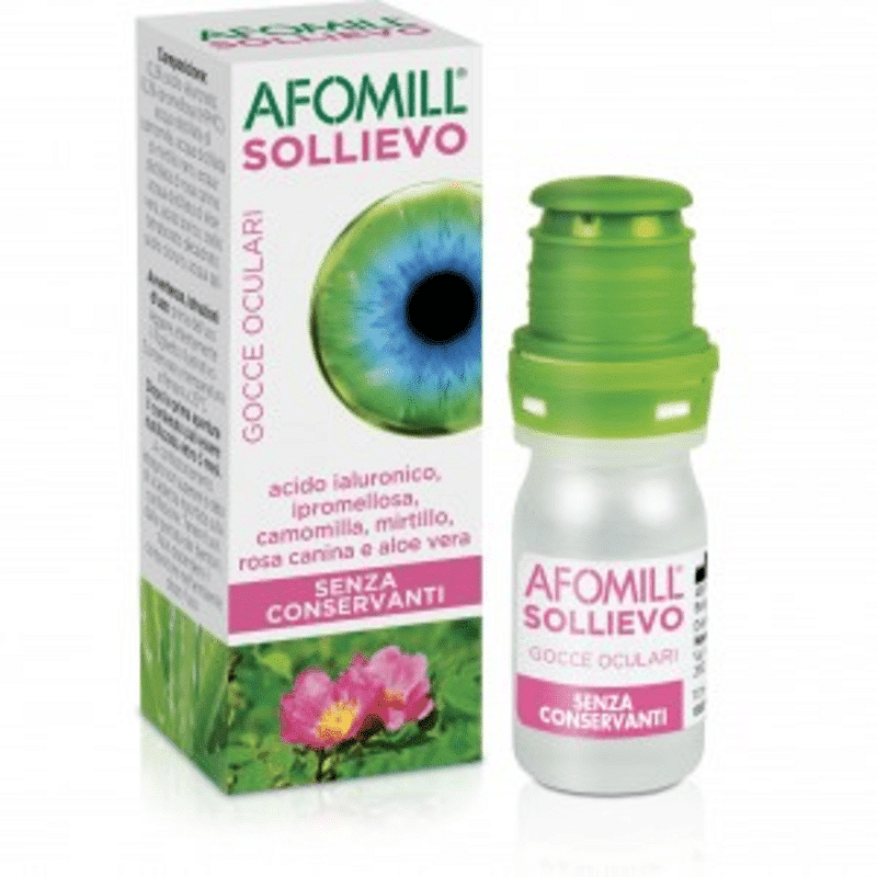 Afomill Sollievo Gocce Oculari Sollievo Occhi 10 Ml