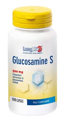LONGLIFE GLUCOSAMINE S 100 CAPSULE DI GELATINA LONGLIFE GLUCOSAMINE S 100 CAPSULE DI GELATINA