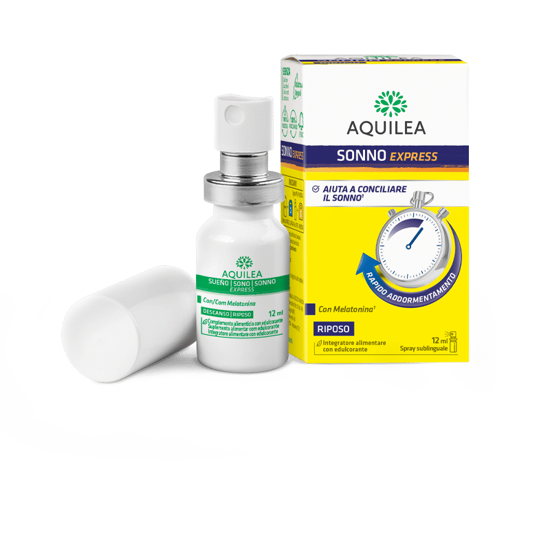 AQUILEA SONNO EXPRESS SPRAY 12 ML CON EDULCORANTE SENZA GLUTINE