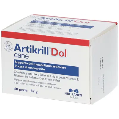 ARTIKRILL DOL CANE BLISTER 60 PERLE ARTIKRILL DOL CANE BLISTER 60 PERLE