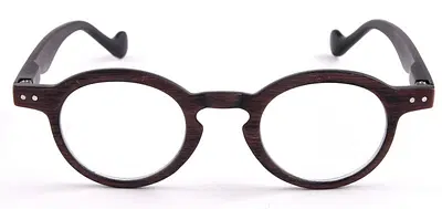 OCCHIALE PER PRESBIOPIA CONTACTA WOODY MARRONE +3,00 1 PEZZO OCCHIALE PER PRESBIOPIA CONTACTA WOODY MARRONE +3,00 1 PEZZO