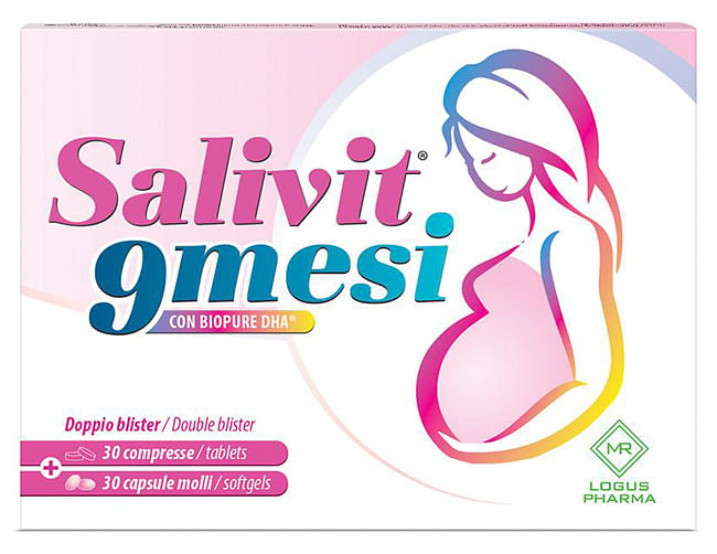 Salivit 9 Mesi 30 Compresse + 30 Capsule Molli