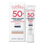 EUPHIDRA KALEIDO CREMA COLORATA MEDIO-CHIARO VISO SPF50+ 30 ML