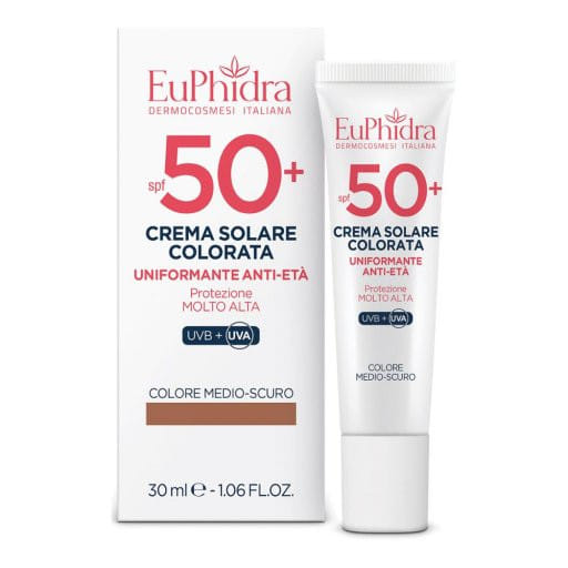 EUPHIDRA KALEIDO CREMA COLORATA MEDIO-SCURO VISO SPF50+ 30 ML