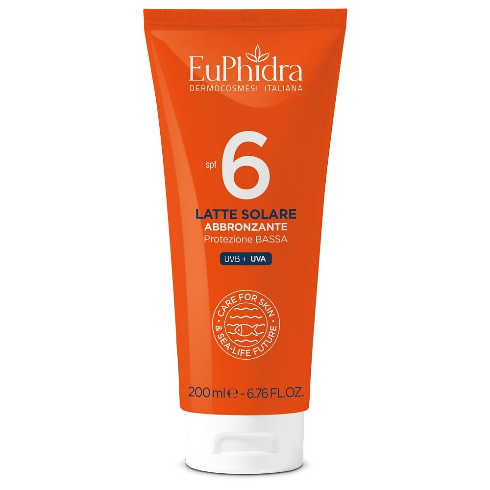 Euphidra Kaleido Latte Solare Abbronzante Spf6 200 Ml