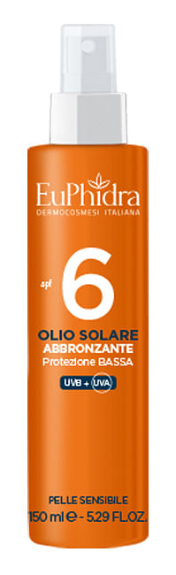 Euphidra Kaleido Olio Solare Abbronzante Spf6 150 Ml