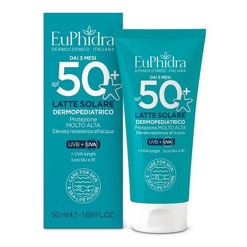 Euphidra Kaleido Latte Solare Bambini Spf50+ 50 Ml