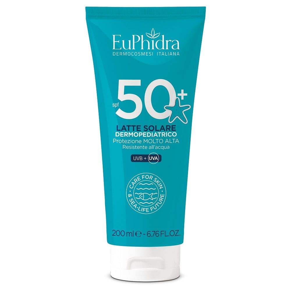 Euphidra Latte Solare Dermopediatrico Spf50+ 200 Ml