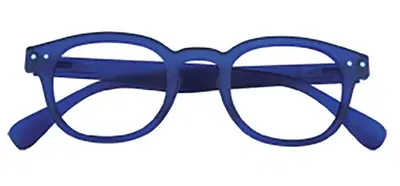 OCCHIALE PER PRESBIOPIA IRISTYLE RUBBER BLUE +1,00 OCCHIALE PER PRESBIOPIA IRISTYLE RUBBER BLUE +1,00