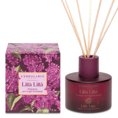 LILLA' LILLA' FRAGRANZA PER LEGNI PROFUMATI 200 ML LILLA' LILLA' FRAGRANZA PER LEGNI PROFUMATI 200 ML
