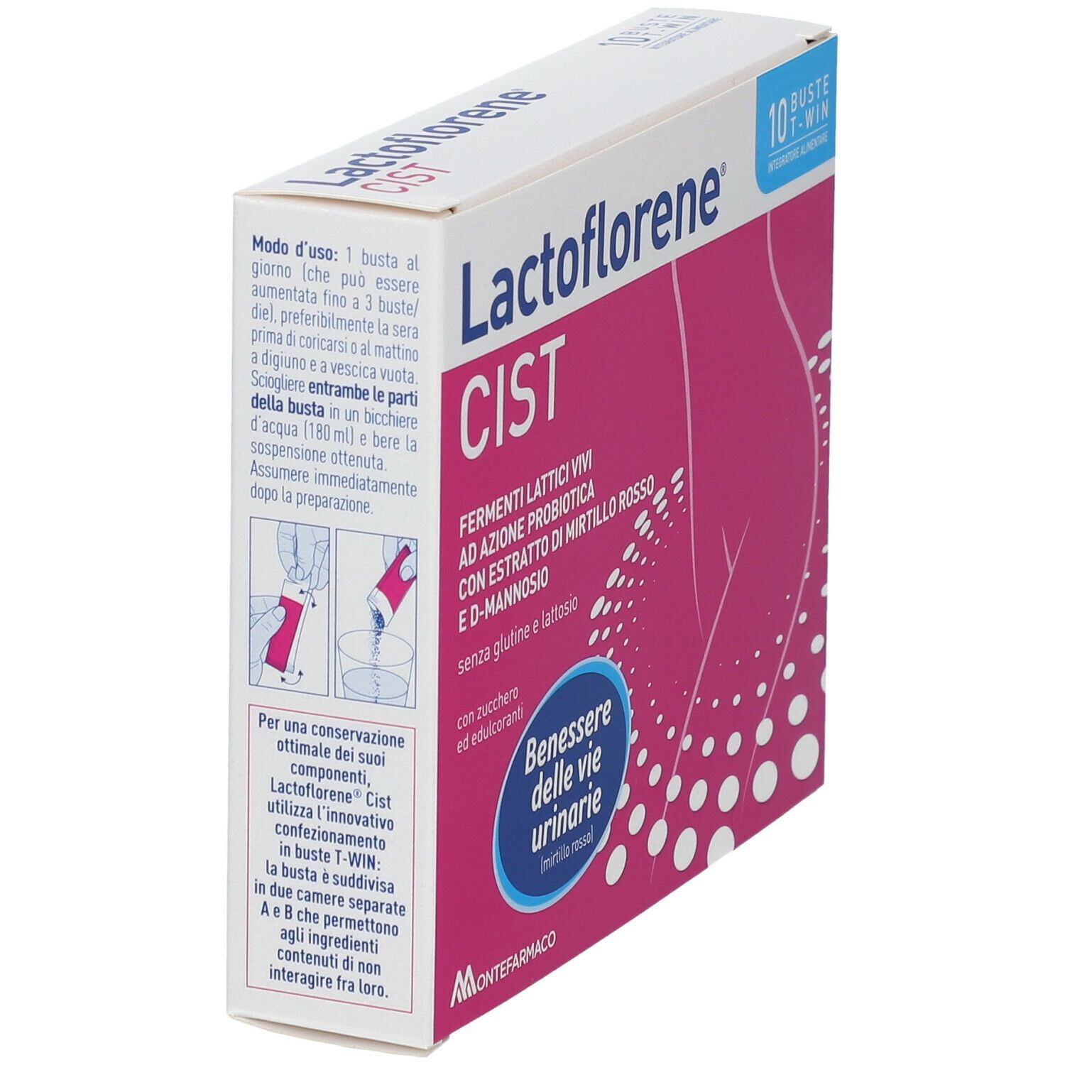 LACTOFLORENE CIST 10 BUSTINE