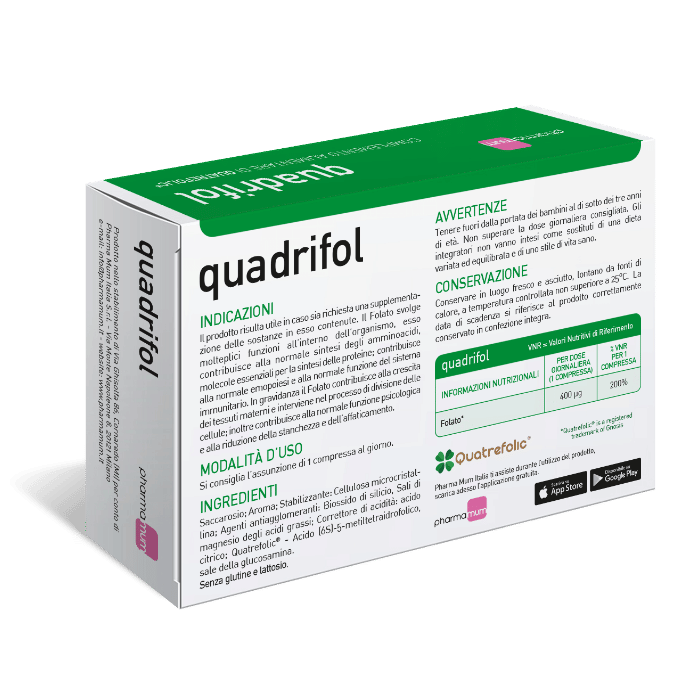 QUADRIFOL 30 COMPRESSE OROSOLUBILI